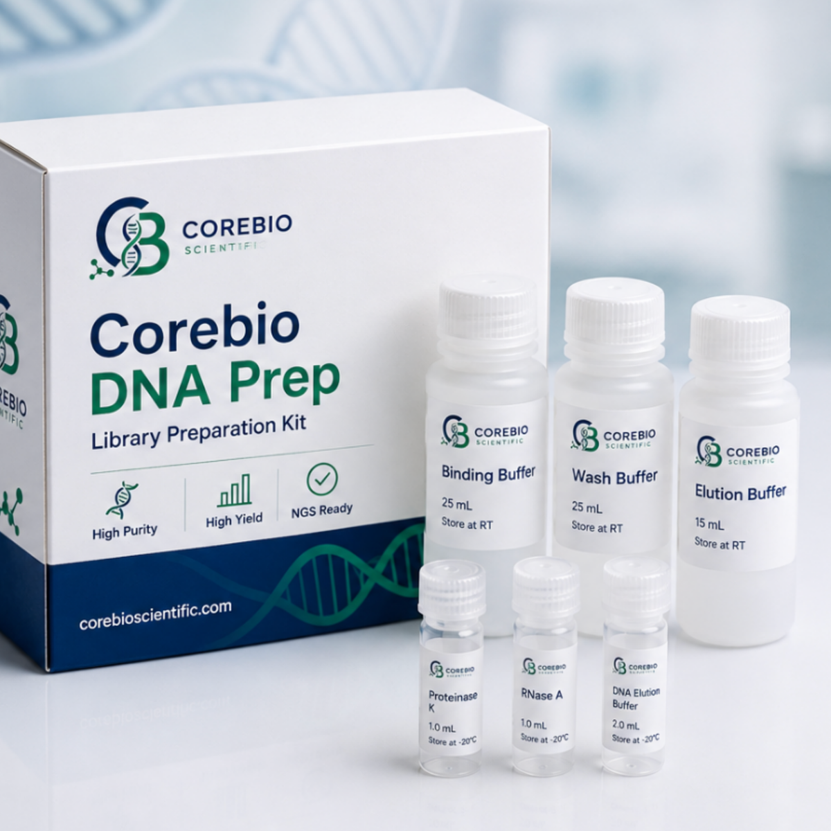 Corebio DNA Prep - Library Preparation Kit (50 Samples)