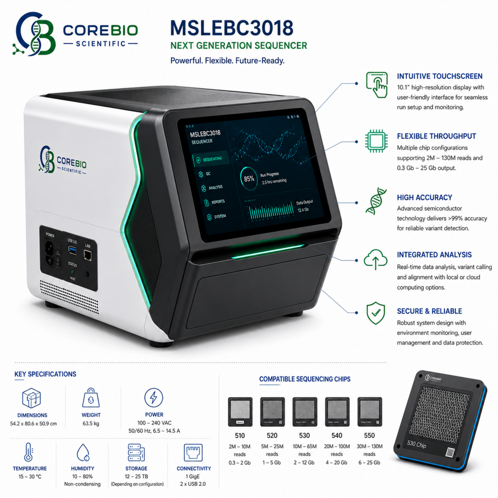 Corebio X7  High-Throughput Next-Generation Sequencing Platform