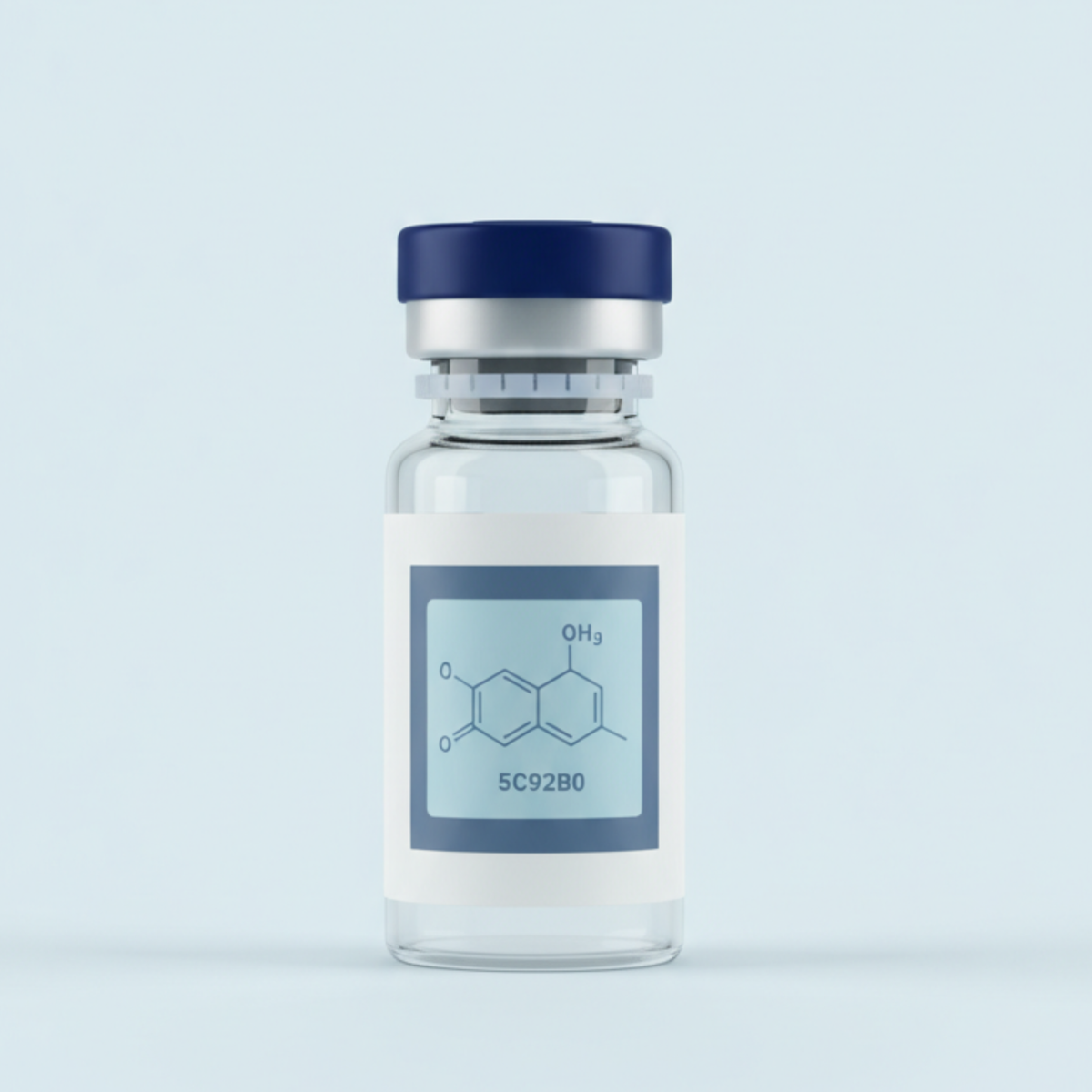 Tamper-evident reagent vial 10ml secure seal